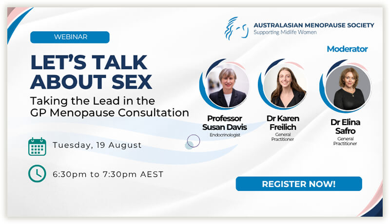 Let’s Talk About Sex leading the GP menopause consultation