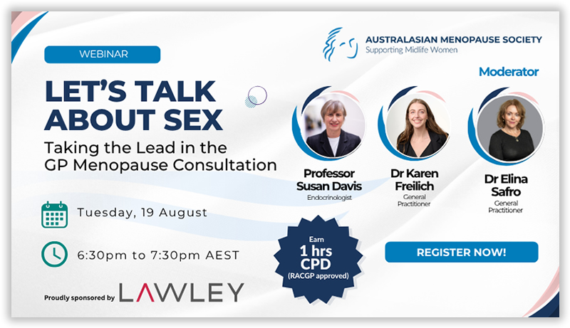 Let’s Talk About Sex leading the GP menopause consultation