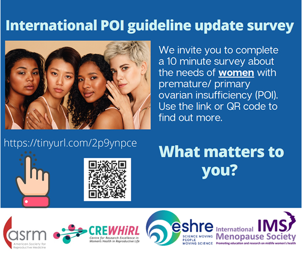 International POI guideline update survey women