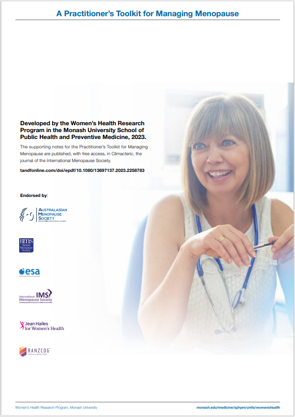 A practitioners toolkit for managing menopause 2