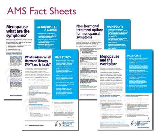 AMS fact sheets
