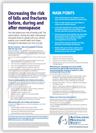 decreasing fracture risk