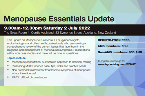 Menopause Essentials Update NZ