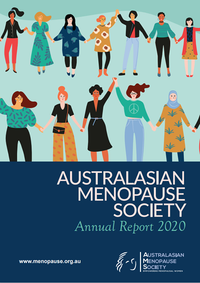 Cover of the AMS Annual Report 2020