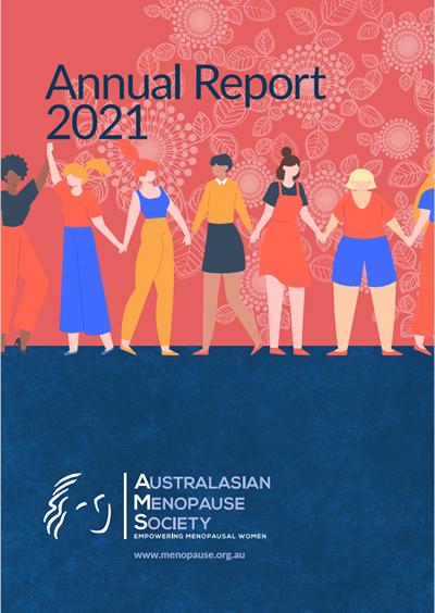 Cover of the AMS Annual Report 2021